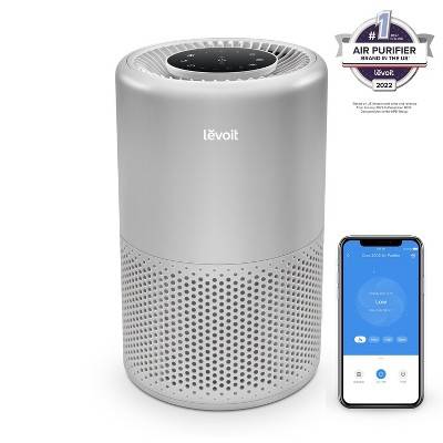 Levoit Core 200s Smart True Hepa Air Purifier, Gray