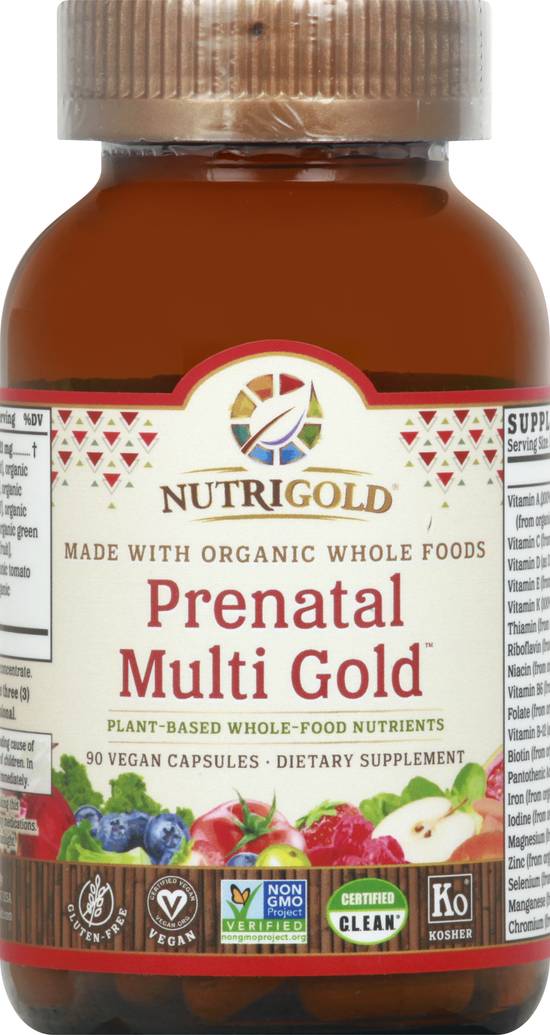 Nutrigold Prenatal Multi Gold Dietary Supplement (90 ct)