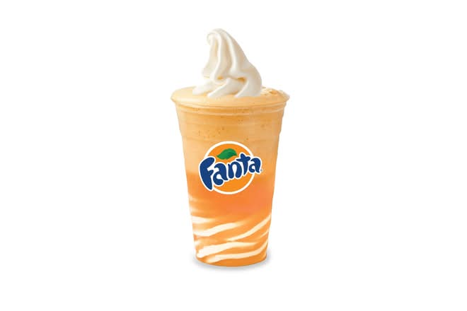 Orange Fanta Float