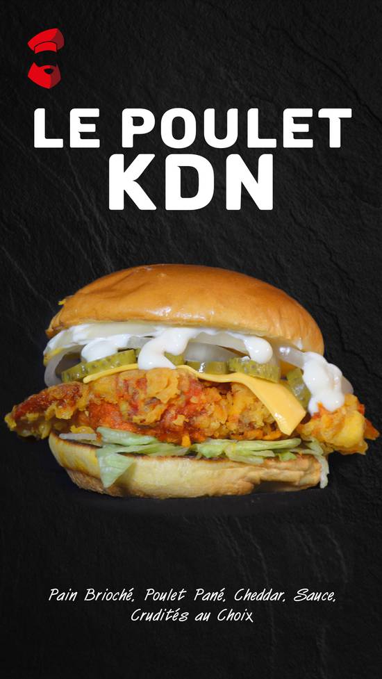 Poulet KDN Burger
