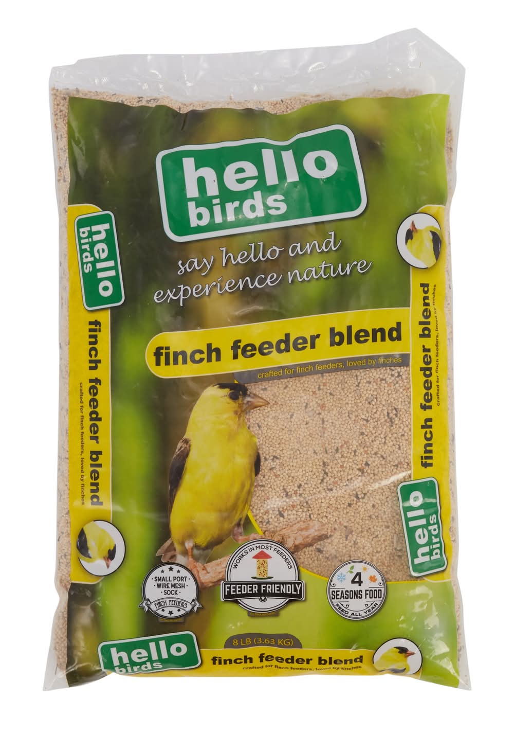 Red River Commodities Finch Wild Bird Seed (blend) Bird seed 8 Pound(s)