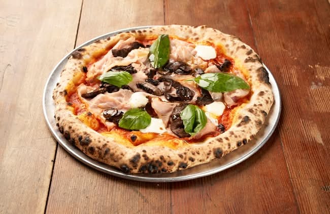 Prosciutto & Funghi Pizza