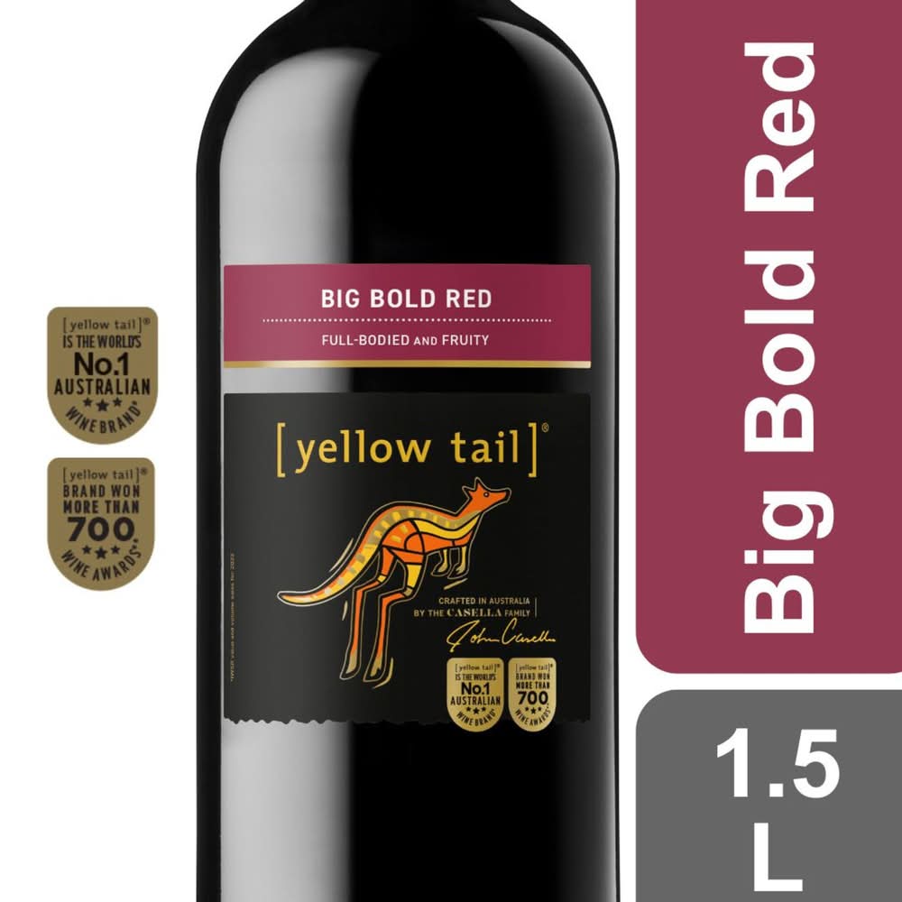 Yellow Tail Big Bold Red Wine (1.5 L)