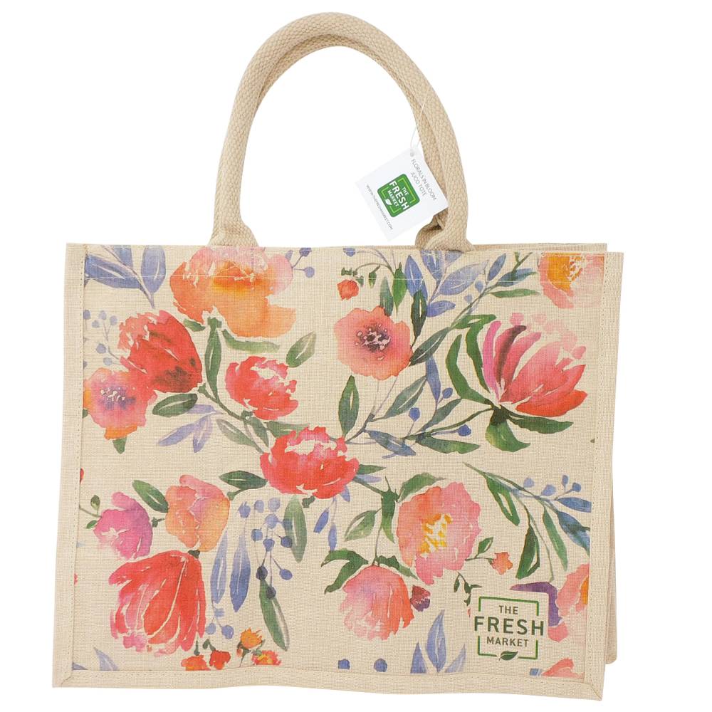 The Fresh Market Florals In Bloom Juco Tote
