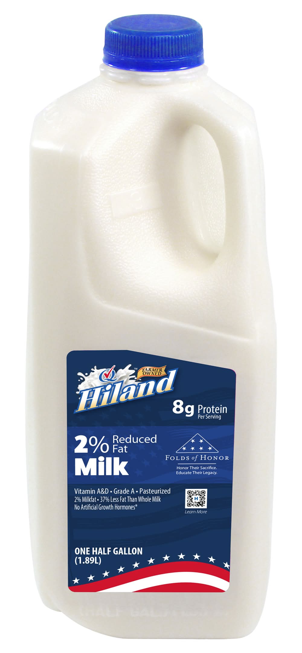 Hiland 2% Reduced Fat Milk (1.89 L)