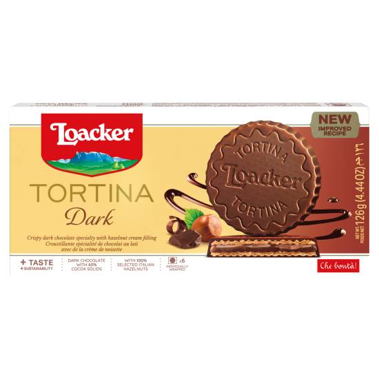 Loacker Tortina Dark Chocolate Wafers ( 6 ct )
