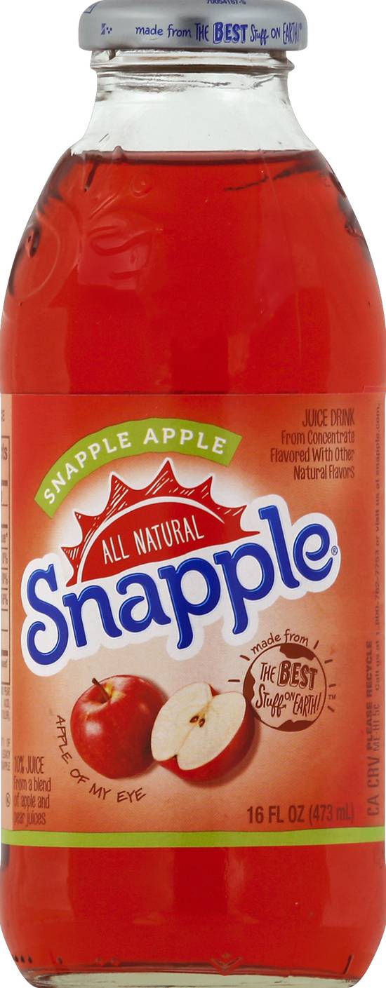 Snapple Juice Drink (16 fl oz) (apple)