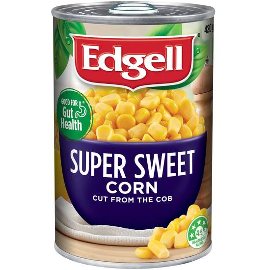Edgell Super Sweet Corn Kernels Super Sweet 420g