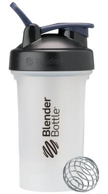 Blender Bottle Classic V2 Plastic Water Bottle 20 oz, White