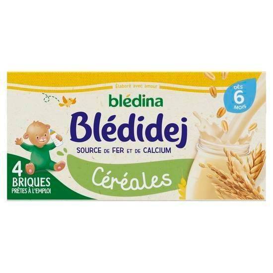 Bledina bledidej céréales 4x250ml dès 6 mois