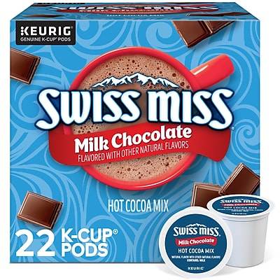 Swiss Miss Hot Cocoa Single-Serve K-Cup (14.3 oz, 22 ct)