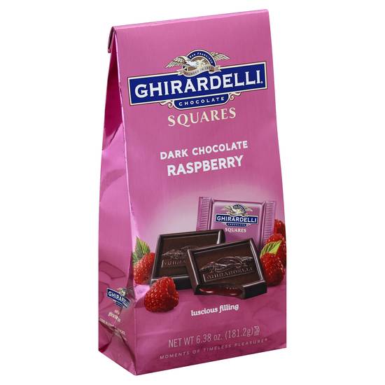 Ghirardelli Raspberry Dark Chocolate Squares (6.38 oz)