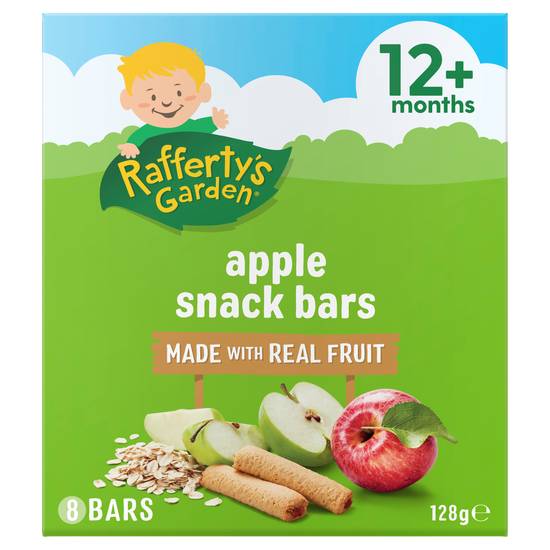 Rafferty's Garden Fruit Snack Bars Apple 12+months 128g