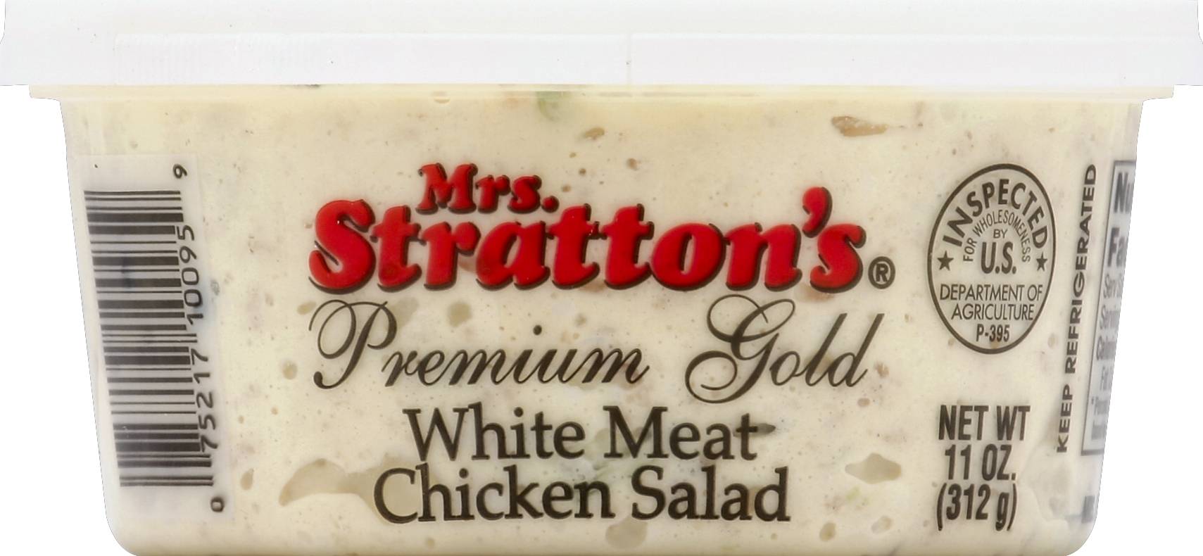 Mrs. Stratton's Premium Gold White Meat Chicken Salad (11 oz)