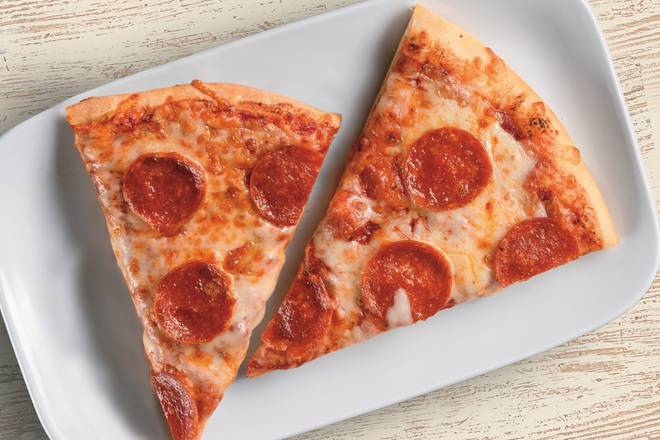 Pepperoni Pizza, Double Slice