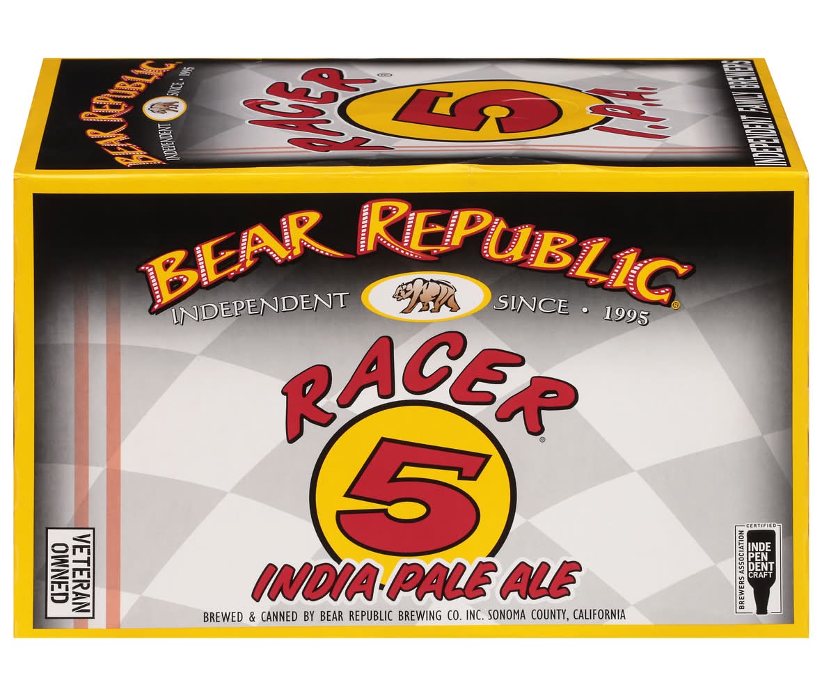 Bear Republic Racer 5 Ipa Beer (6 x 12 fl oz)