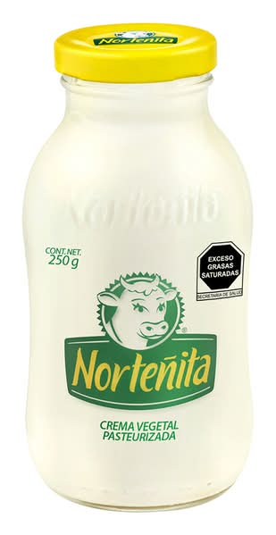Norteñita · Crema vegetal pasteurizada (250 ml)