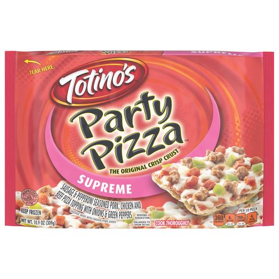 Totino's Supreme Party Pizza the Original Crisp Crust