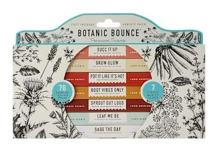Botanic Bounce Variety Pack Incense 70-Pack