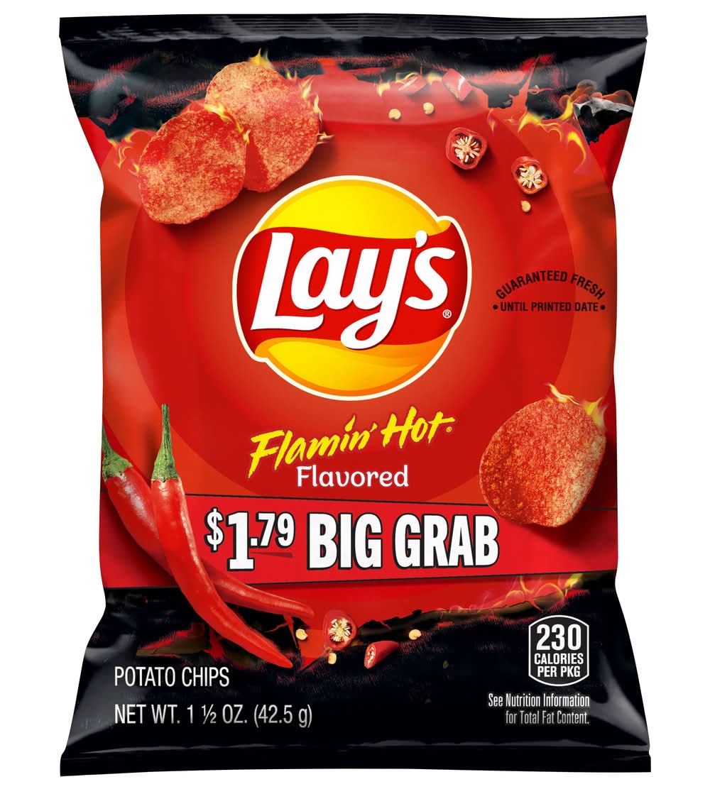 Lay's Potato Chips, Flamin' Hot (7.75 oz)