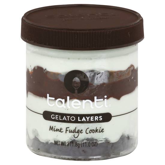 Talenti Mint Fudge Cookie Gelato Layers (11 oz)