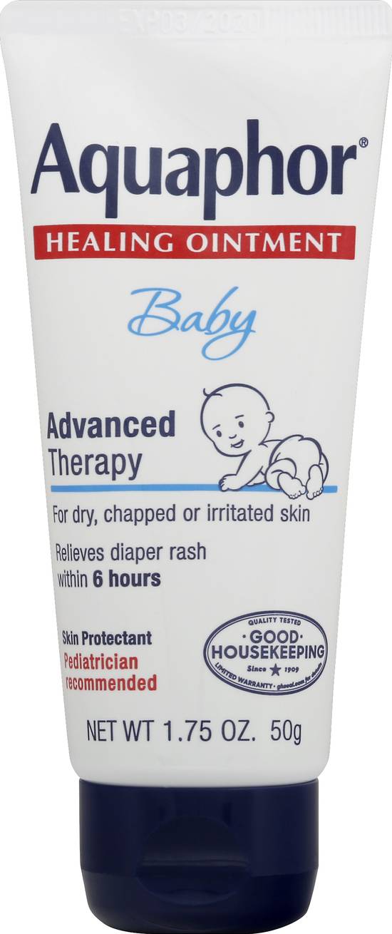 Aquaphor Baby Healing Ointment, Advanced Therapy (1.75 oz)