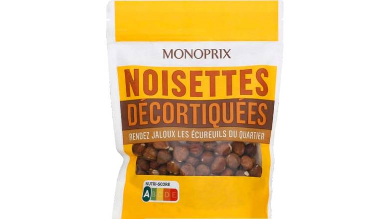 Monoprix - Noisettes decortiquees