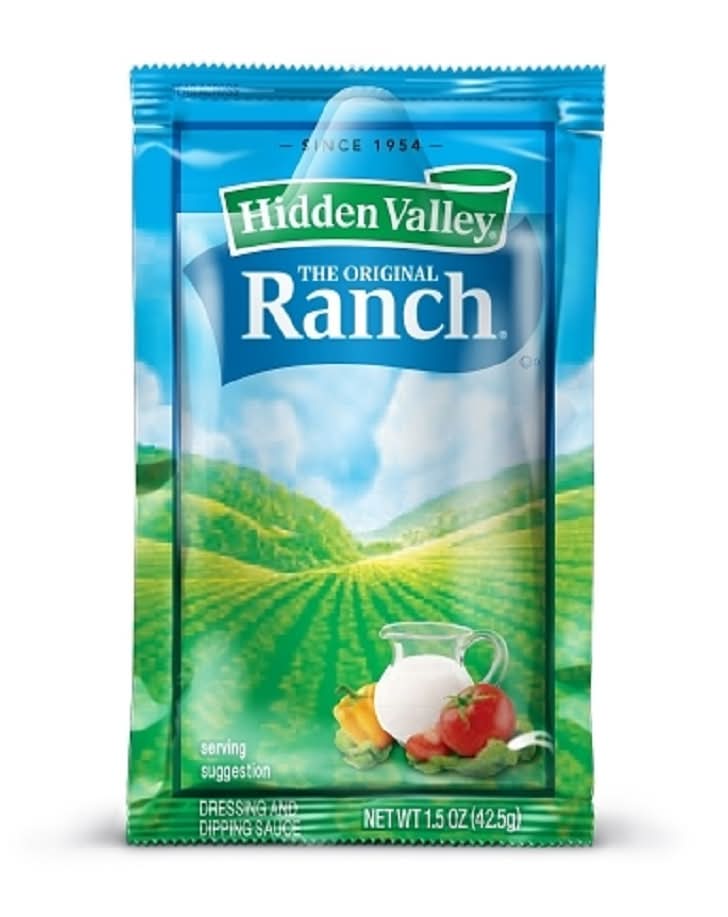 Hidden Valley The Original Ranch Dressing (1.5 oz)  Flavor Boosters  Delivered to Your Kitchen | Uber Eats