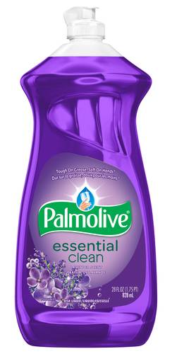 Palmolive Essential Clean Liquid Dish Soap, Lavender (828 ml)