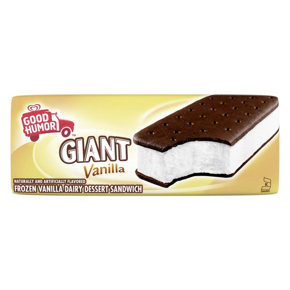 Good Humor Giant Vanilla Ice Cream Sandwich (6 oz)