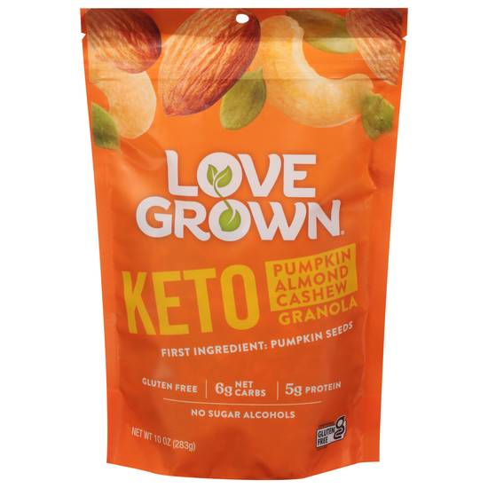 Love Grown Keto Pumpkin Almond Cashew Granola (10 oz)