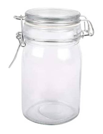 Ashland Round Glass Jar With Latch