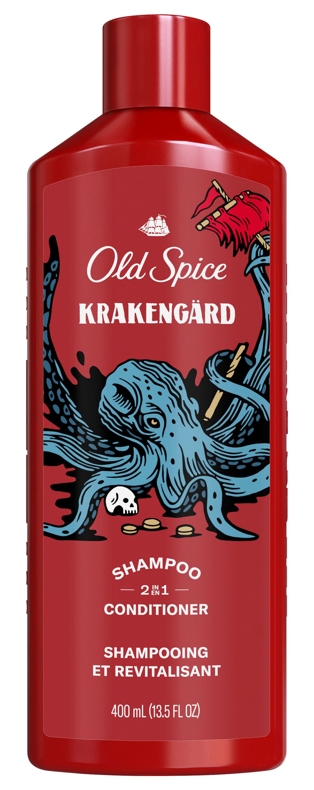 Old Spice Krakengard 2in1 Shampoo and Conditioner For Men (13.5 fl oz)