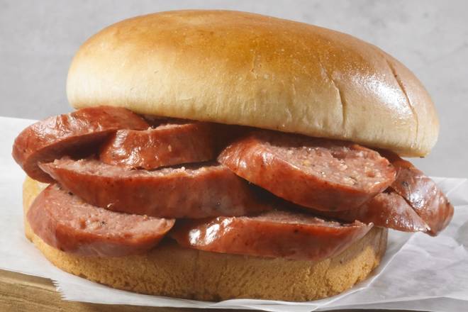 SMOKED SAUSAGE SANDWICH