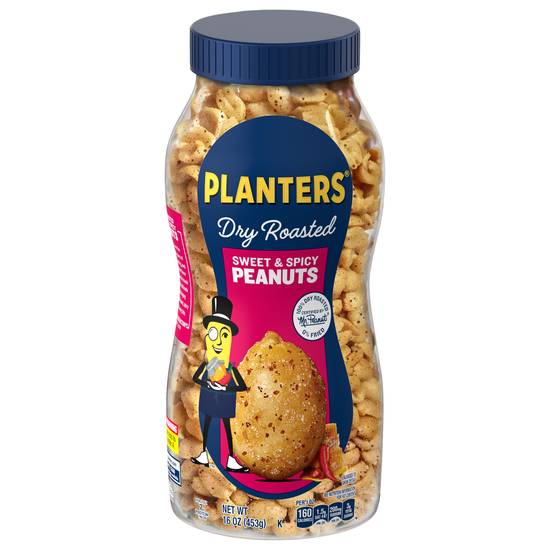 Planters Dry Roasted Sweet & Spicy Peanuts