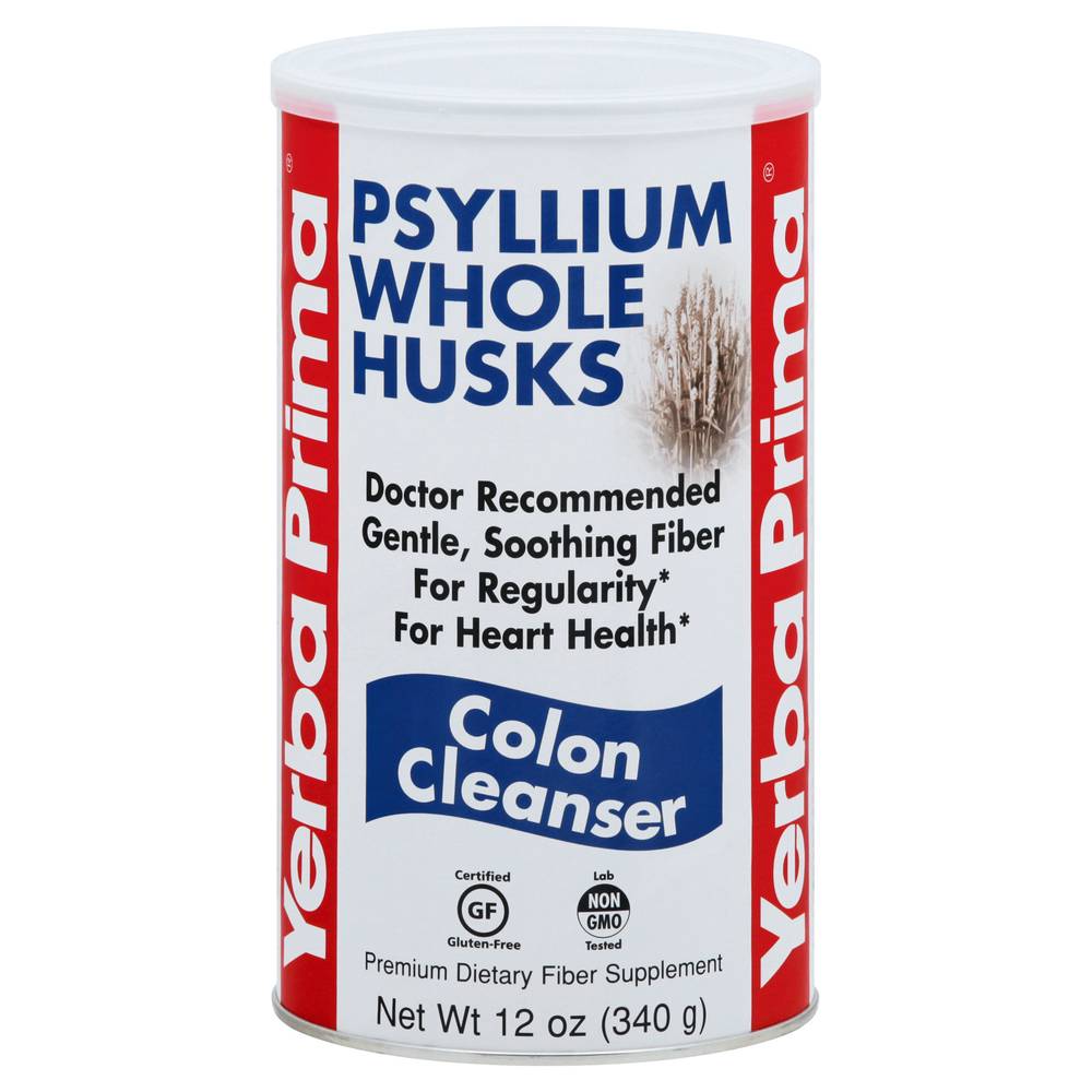 Yerba Prima Pysllium Whole Husks (12 oz)