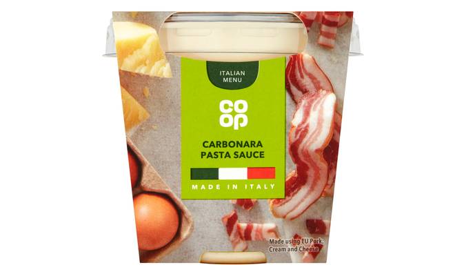 Co Op Carbonara Pasta Sauce 300g