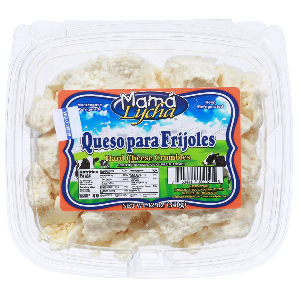 Mamá Lycha Hard Cheese Crumbles (12 oz)