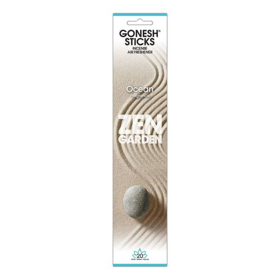 Gonesh Incense Sticks - Zen Garden, Ocean, 20 ct