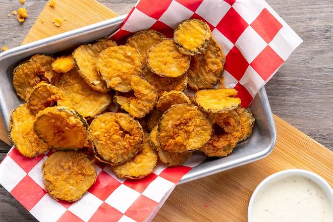 Order Hand-Breaded Pickles food online from Logan's Roadhouse store, Spring Hill on bringmethat.com