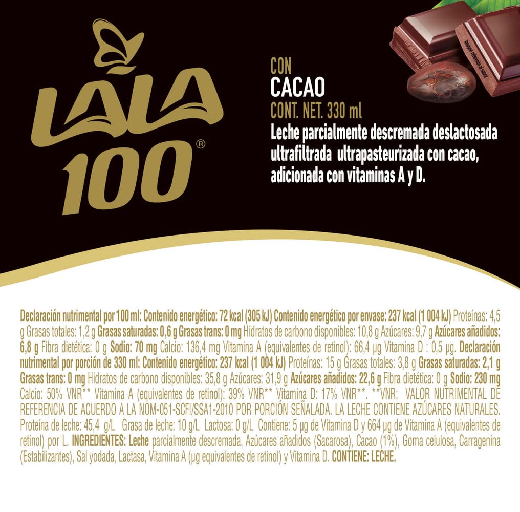 Lala 100 Leche deslactosada con 15g de proteína Delivery Near Me