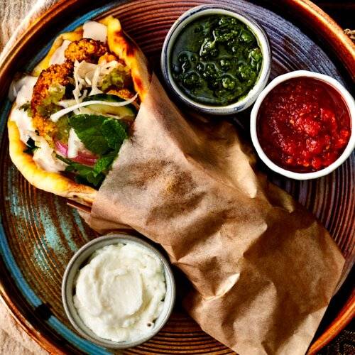Vegetable Shawarma