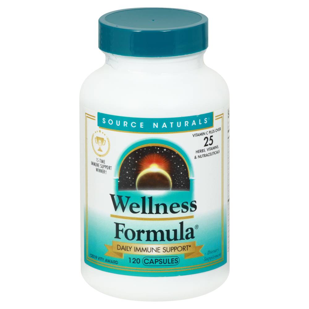 Source Naturals Wellness Formula Capsules (120 ct)