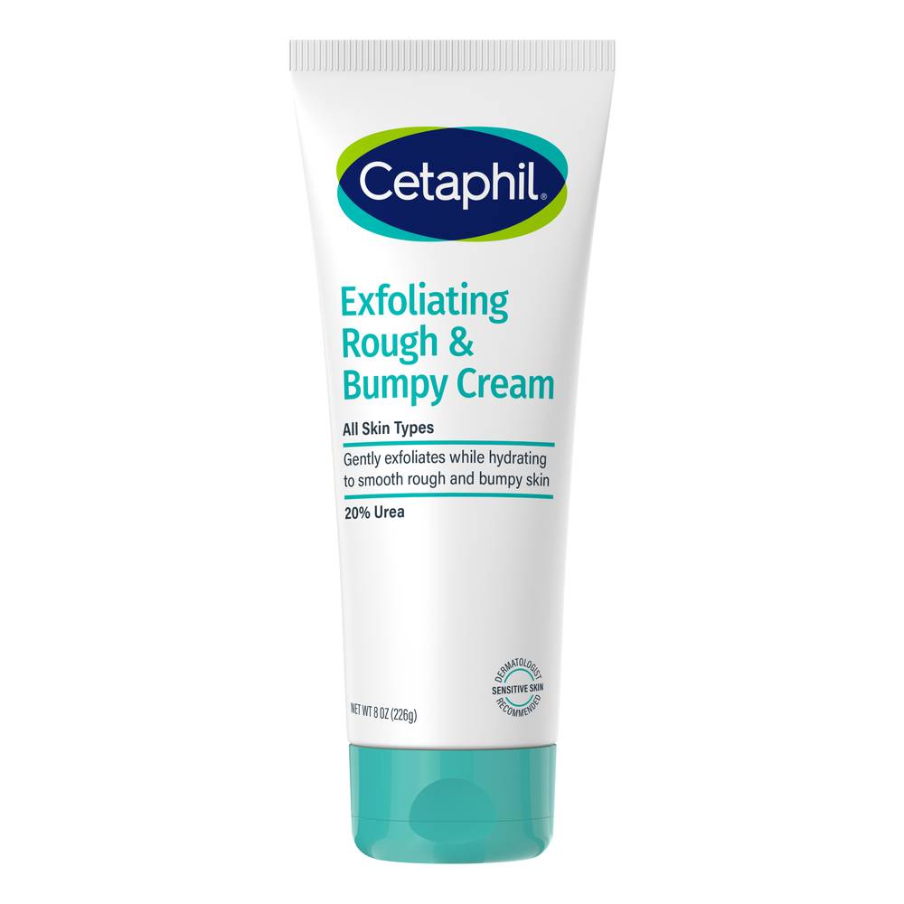 Cetaphil Exfoliating Rough & Bumpy Cream - 20% Urea, 8 oz