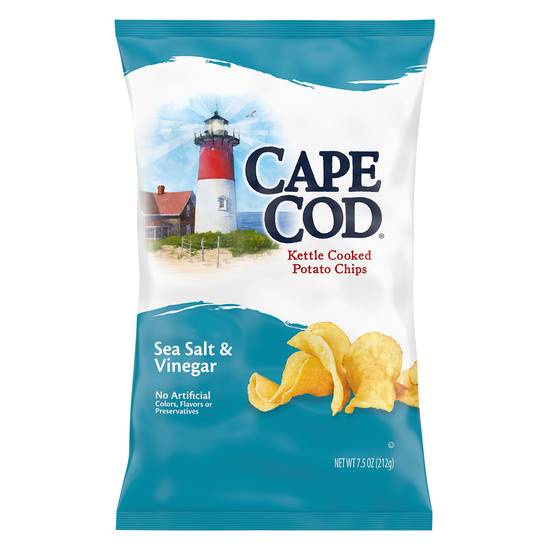 Cape Cod Kettle Cooked Potato Chips (sea salt and vinegar)