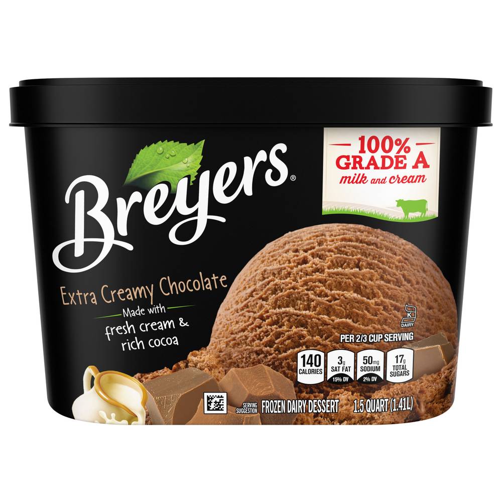 Breyers Extra Creamy Chocolate Ice Cream (1.5 qt)