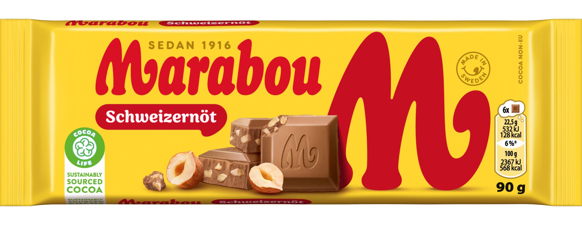 MARABOU SCHWEIZERNÖT 90G
