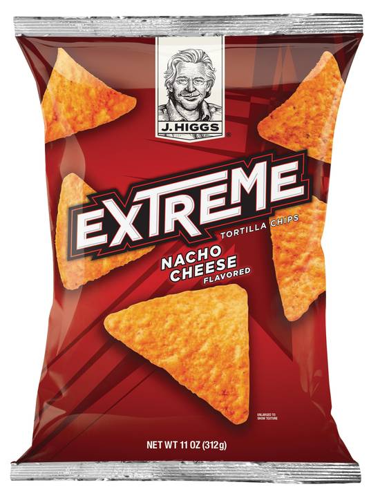 J. Higgs Extreme Tortilla Chips (nacho cheese)