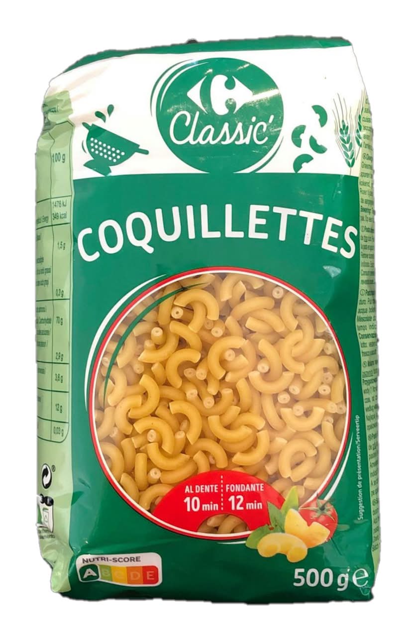 Carrefour Classic' - Pâtes coquillettes (500g)