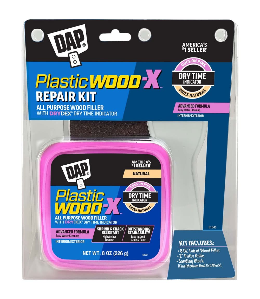 DAP Plastic Wood-X 6 Ounce(s) White Wood Filler